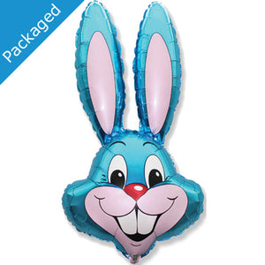 35"  Blue Bunny Foil Balloon