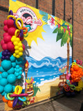 Organic Balloon Swag (Inflated) - 3 Metre Length
