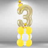 Baby Shark Theme Floor Standing Single Number Stack