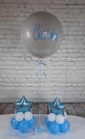 Christening Balloon Collection Blue & White