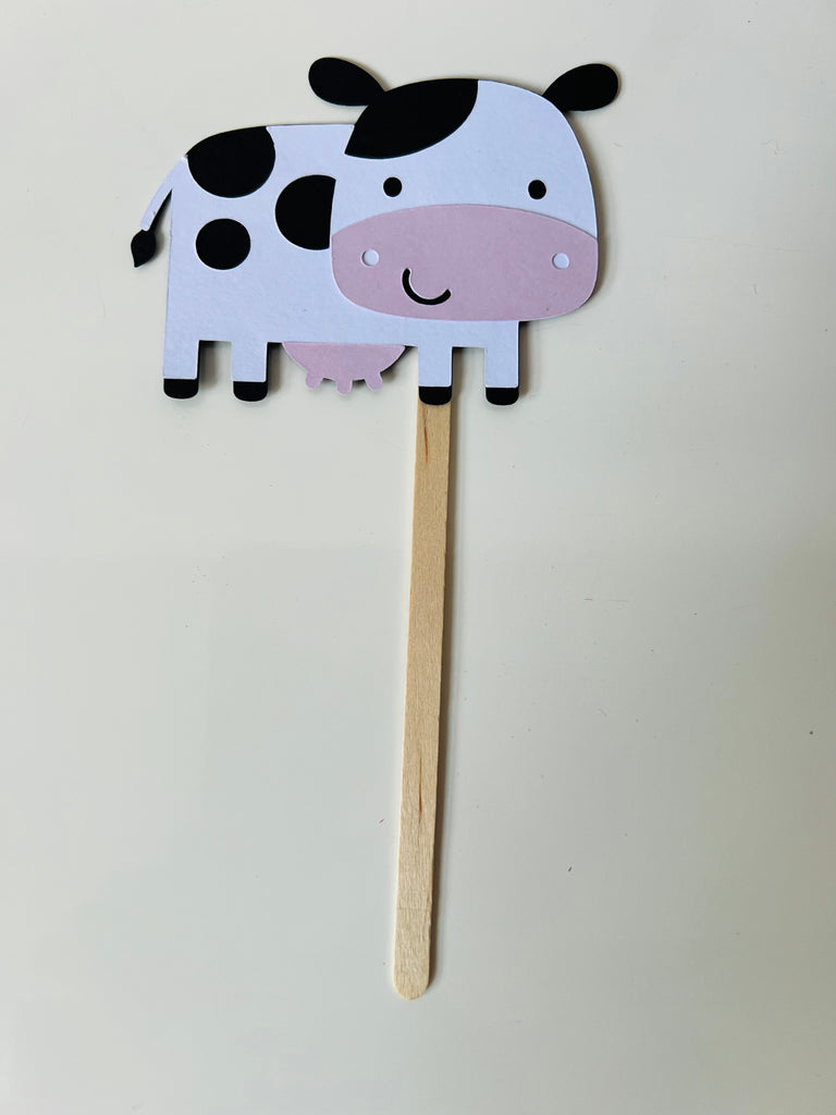 Cow Cake Topper