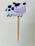 Cow Cake Topper