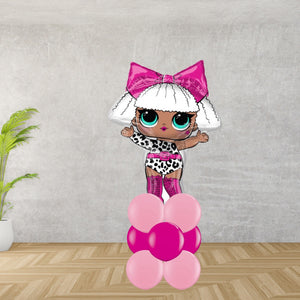 Floor Standing LOL Large Balloon Stack