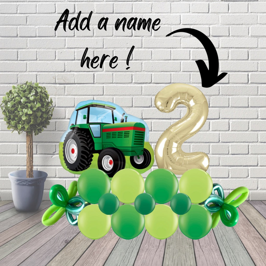 Floor Standing Tractor Balloon Marquee