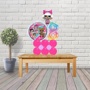 LOL Table Top Age Balloon Display