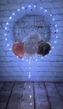 Light Up Large Bubble  - White Lights