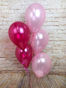 Set of 5 Latex Balloons