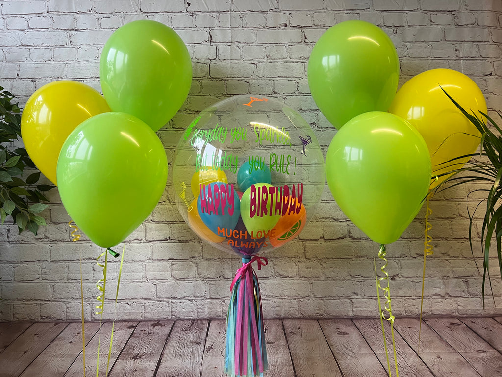 Tropical Colours Balloon Package