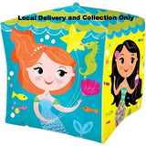 15" Happy Birthday To You Mermaids Foil Balloon