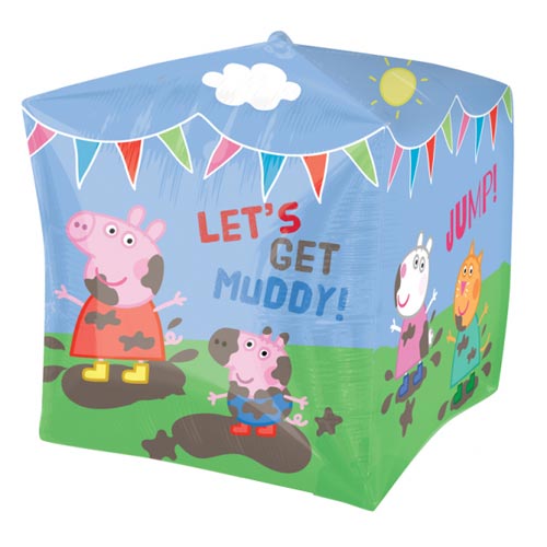 15" Peppa Pig Cubz Foil Balloon