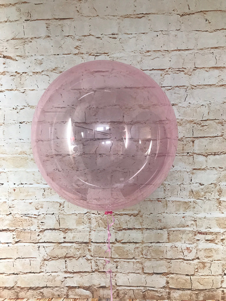 18" Crystal Clearz Balloon - Light Pink