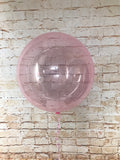 18" Crystal Clearz Balloon - Light Pink