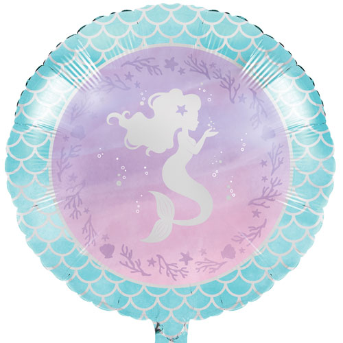 18" Mermaid Shine Foil Balloon