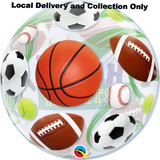 Birthday Sport Balls Bubble Balloon