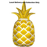 44" Golden Pineapple Supershape Foil Balloon