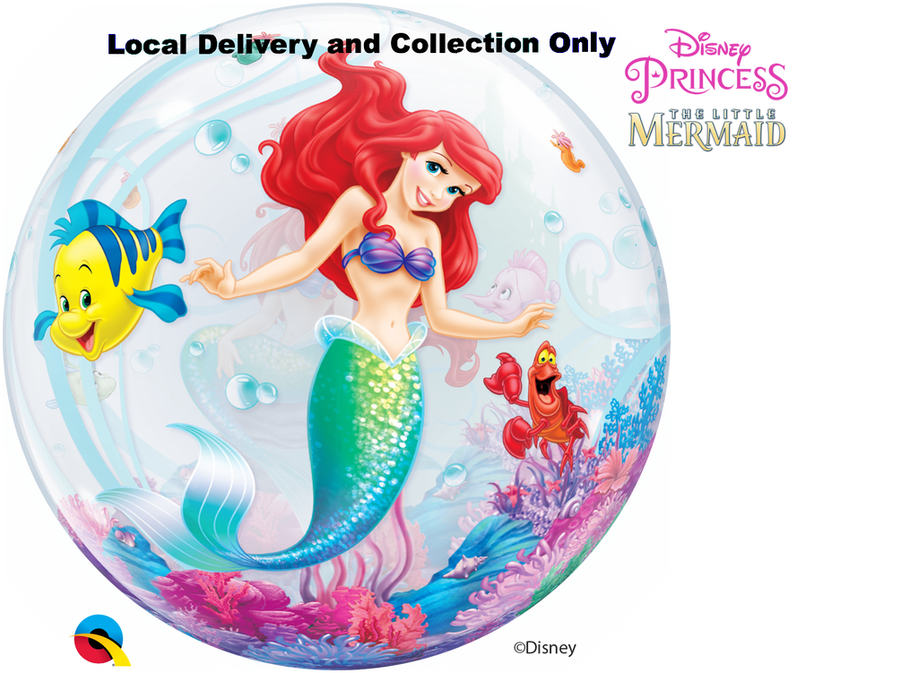 The Little Mermaid Bubble Balloon