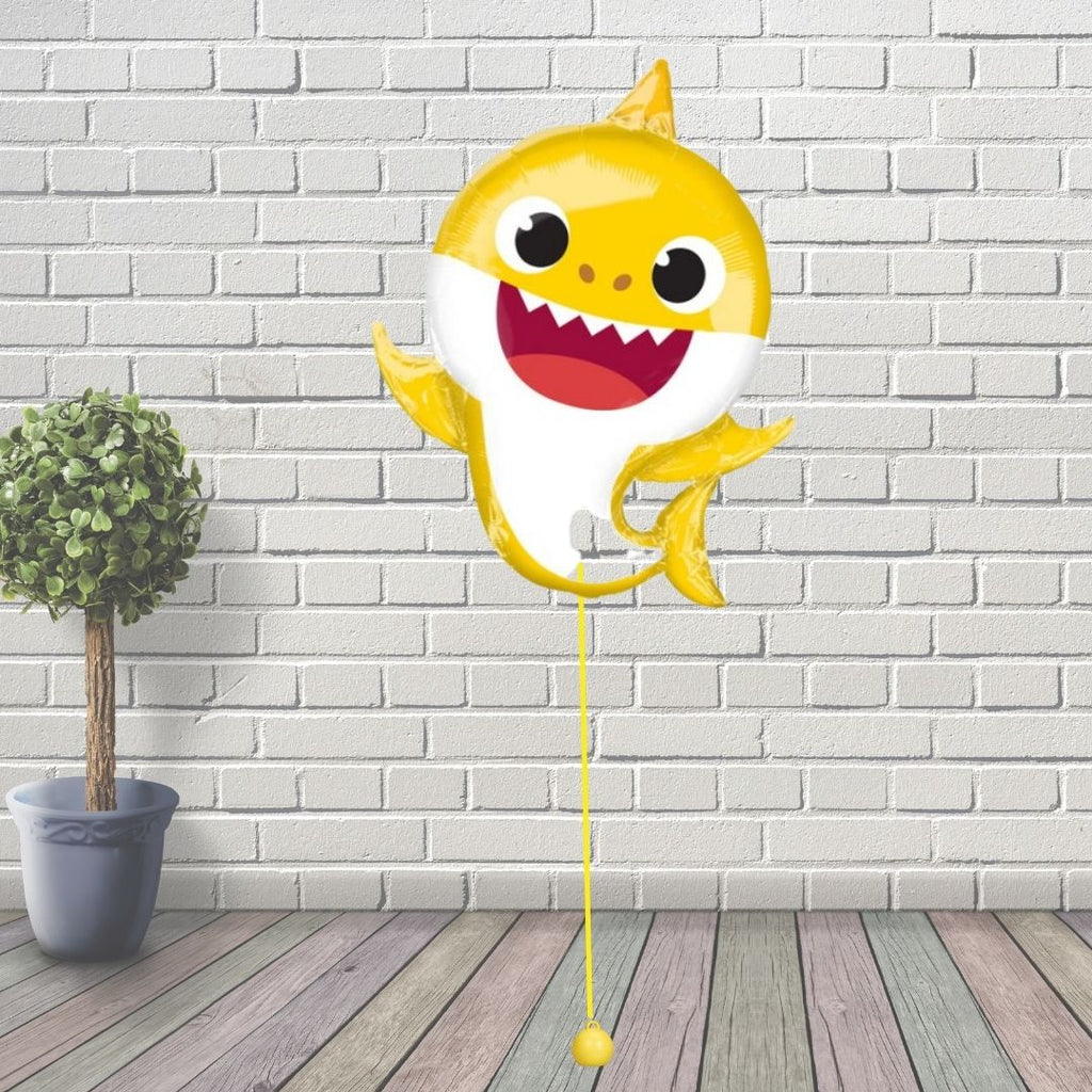 Baby shark shaped balloon