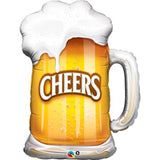 Beer Mug Cheers Supershape Foil Balloon