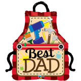 Best Dad Large Foil Balloon