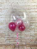 24" Clear Bubble Containing Balloons