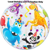 Party Animals Bubble Balloon