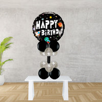 Space Birthday Balloon Display