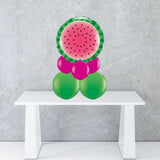 Watermelon balloon centrepiece 