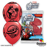 11" Avengers Latex Balloons (Pack 6) Uninflated