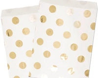 Gold Spot Treat Paper Bags - Pack of 8