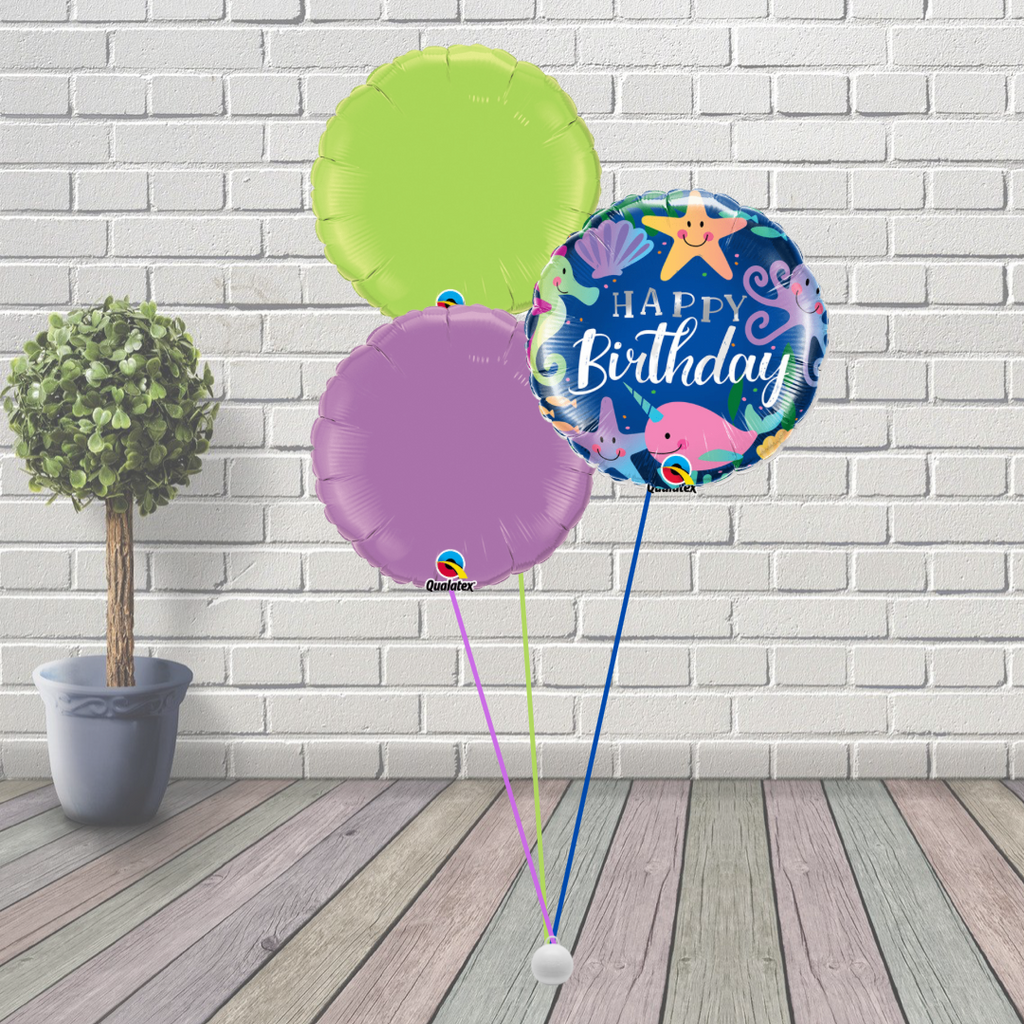 Under The Sea Balloon Cluster