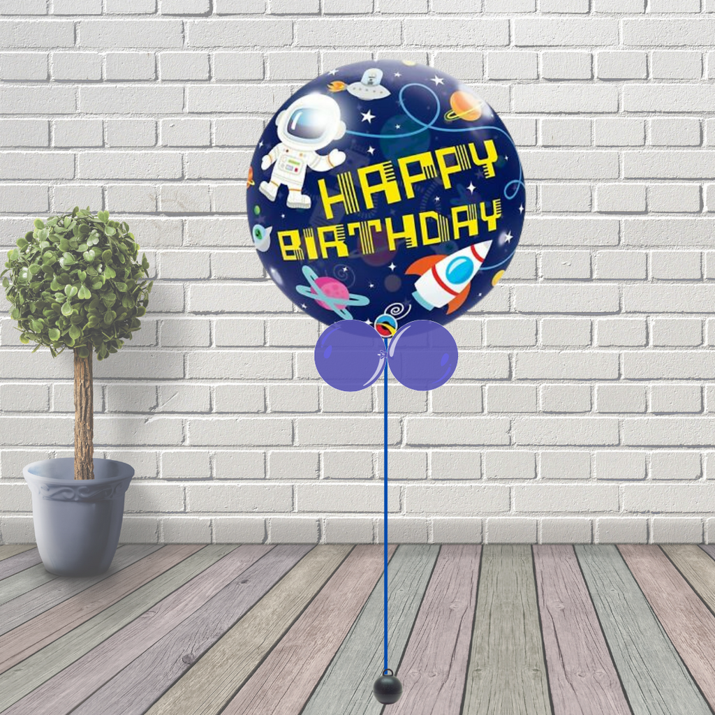 Outer Space Bubble Balloon