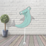 Hammerhead Shark foil balloon 41”