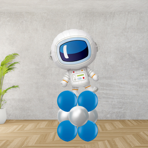 Floor Standing Spaceman Large Balloon Stack
