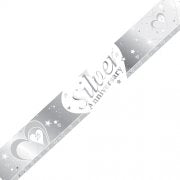 Silver Anniversary Banner - 2.74 Metres