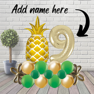 Floor Standing Pinapple Balloon Marquee