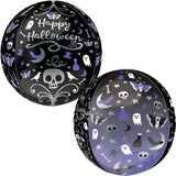 16" Orbz Halloween Moonlight Foil Balloon