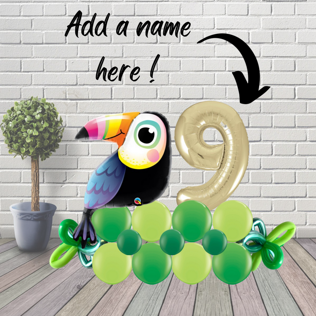 Floor Standing Toucan Balloon Marquee