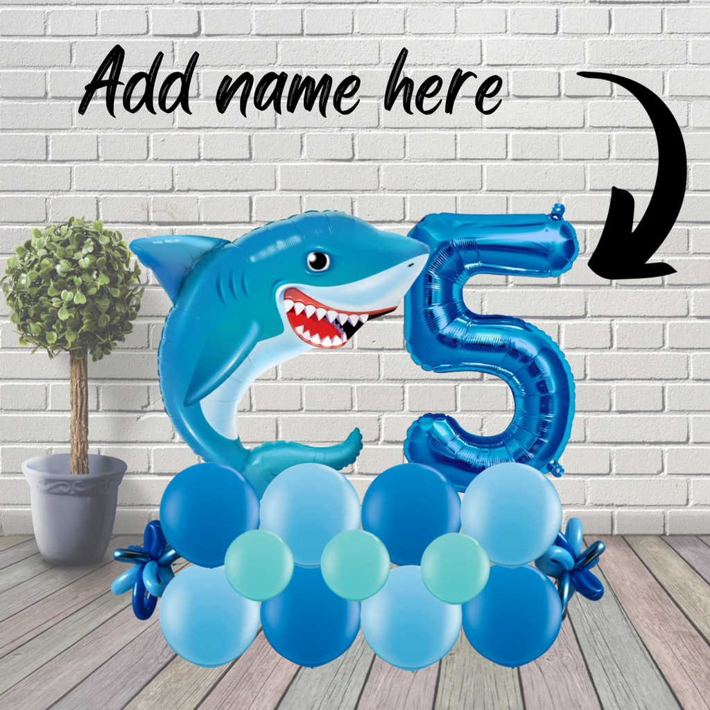 Floor Standing Shark Balloon Marquee