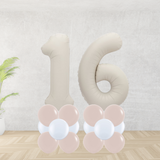 Floor Standing Nude Matt Number Age 16 Stacks