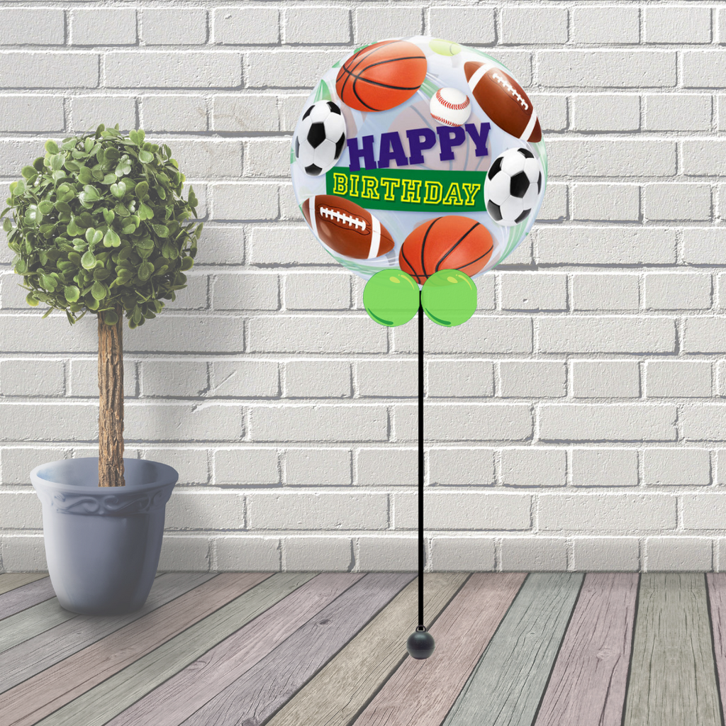 Birthday Sport Balls Bubble Balloon
