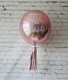 Baby pink 16” orbz balloon