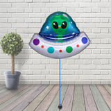 Spaceship Foil Balloon