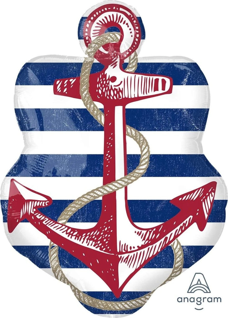 30” Anchor Supershape Foil Balloon