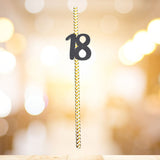 18 drinking straw