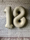 Large Nude Matt Age 18 Number Balloons