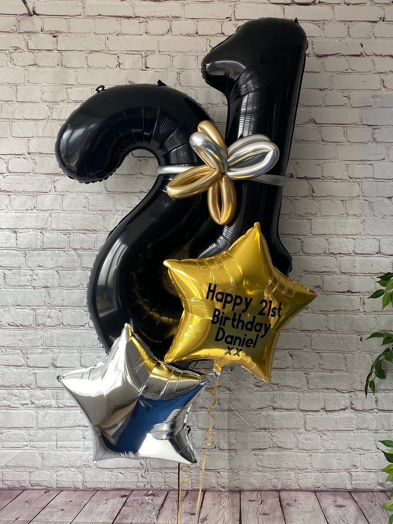 Large Black Double Number Display | The Wow Shop