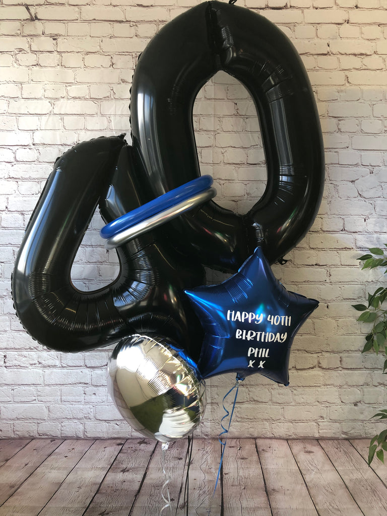 Large Black Double Number Display | The Wow Shop