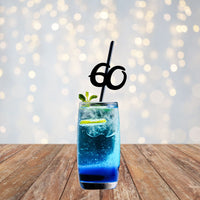 Age 60 Drinking straws