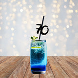 Age 70 Drinking Straws