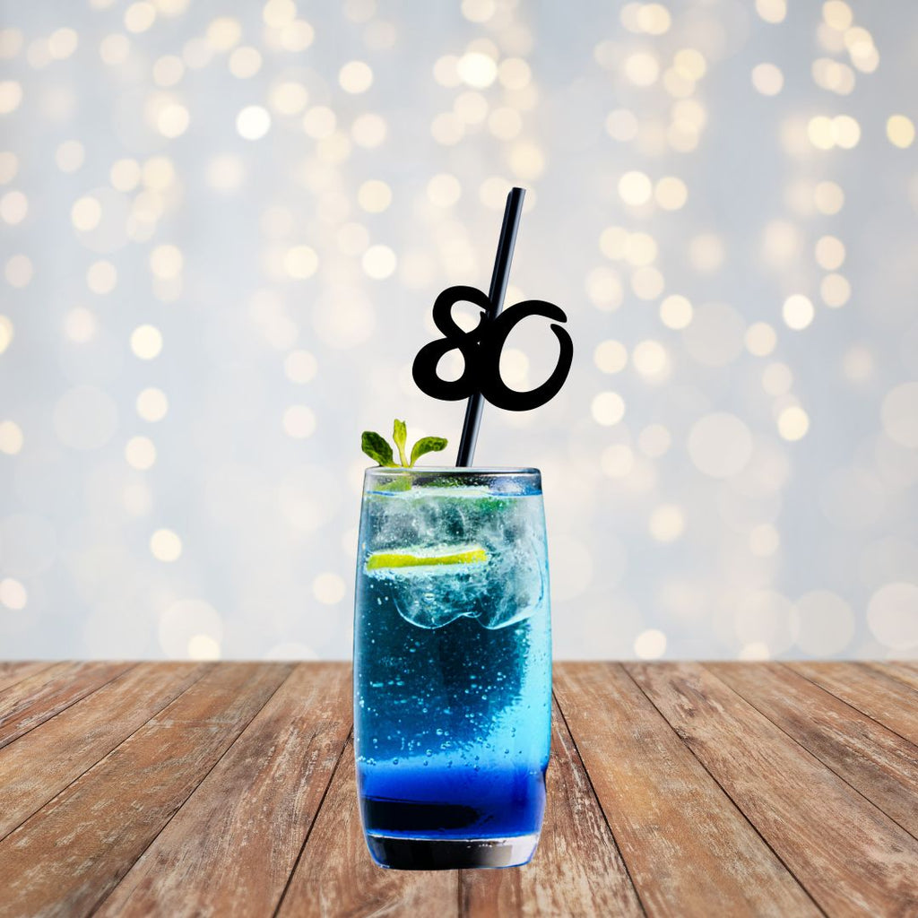 Age 80 Drinking straws